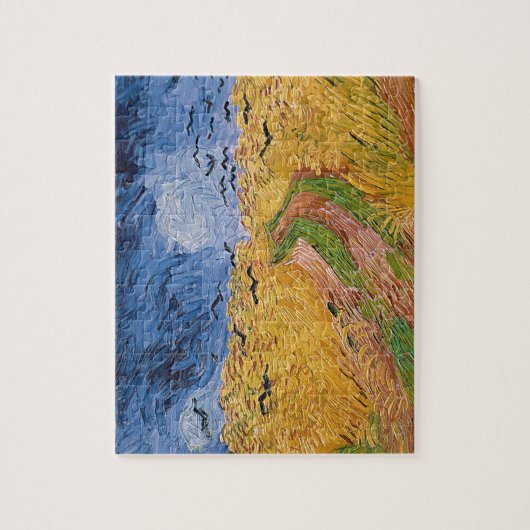 Vincent van Gogh | Wheatfield mit Krähen, 1890 Puzzle (Vertikal)