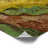 Vincent van Gogh - Wheatfield mit Krähen Poster (Ecke)
