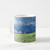 Vincent van Gogh - Wheatfield unter Thunderclouds Kaffeetasse (Vorderseite Links)