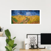 Vincent van Gogh | Wheatfield with Crows, 1890 Poster (Heimbüro)