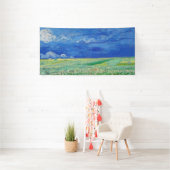 Vincent van Gogh - Wheatfields under Thunderclouds Banner (Insitu)