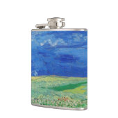 Vincent van Gogh - Wheatfields under Thunderclouds Flachmann (Links)