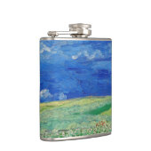 Vincent van Gogh - Wheatfields under Thunderclouds Flachmann (Rechts)