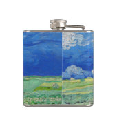 Vincent van Gogh - Wheatfields under Thunderclouds Flachmann (Rückseite)