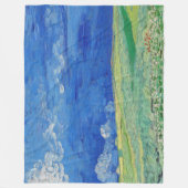 Vincent van Gogh - Wheatfields under Thunderclouds Fleecedecke (Vorderseite)
