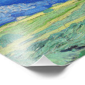 Vincent van Gogh - Wheatfields under Thunderclouds Fotodruck (Ecke)