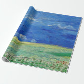 Vincent van Gogh - Wheatfields under Thunderclouds Geschenkpapier (Ungerollt)