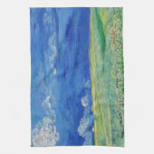Vincent van Gogh - Wheatfields under Thunderclouds Geschirrtuch (Vertikal)