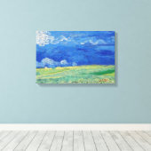 Vincent van Gogh - Wheatfields under Thunderclouds Leinwanddruck (Insitu (Holzboden))