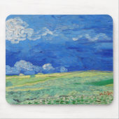 Vincent van Gogh - Wheatfields under Thunderclouds Mousepad (Vorne)