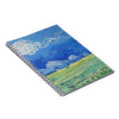 Vincent van Gogh - Wheatfields under Thunderclouds Notizblock (Rechte Seite)