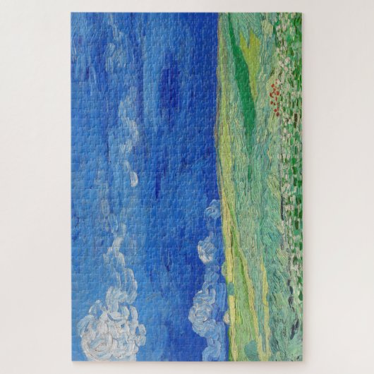 Vincent van Gogh - Wheatfields under Thunderclouds Puzzle (Vertikal)