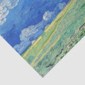 Vincent van Gogh - Wheatfields under Thunderclouds Seidenpapier (Ausschnitt)