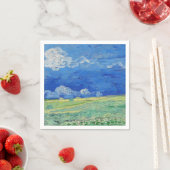 Vincent van Gogh - Wheatfields under Thunderclouds Serviette (Beispiel)