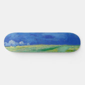 Vincent van Gogh - Wheatfields under Thunderclouds Skateboard (Horizontal)