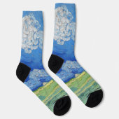 Vincent van Gogh - Wheatfields under Thunderclouds Socken (Rechts)