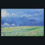 Vincent van Gogh - Wheatfields under Thunderclouds Stoff<br><div class="desc">Radfelder unter Thunderclouds - Vincent van Gogh,  1890</div>