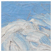 Vincent van Gogh - Wheatfields under Thunderclouds Stoff (Nahaufnahme)