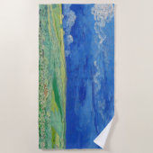 Vincent van Gogh - Wheatfields under Thunderclouds Strandtuch (Vorderseite)