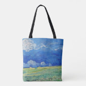 Vincent van Gogh - Wheatfields under Thunderclouds Tasche (Rückseite)