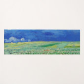 Vincent van Gogh - Wheatfields under Thunderclouds Yogamatte (Vorderseite (Horizontal))