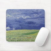 Vincent van Gogh | Wheatfields unter Thundercloud Mousepad (Mit Mouse)