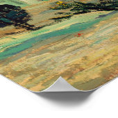 Vincent van Gogh | White House at Night, 1890 Poster (Ecke)