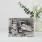 Vincent van Gogh | Wiege Postkarte (Stehend Vorderseite)