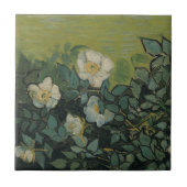 Vincent van Gogh - Wilde Rose Fliese (Vorderseite)