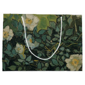 Vincent van Gogh - Wilde Rose Große Geschenktüte (Rückseite)