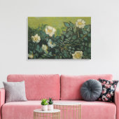 Vincent van Gogh - Wilde Rose Leinwanddruck (Insitu (Wohnzimmer))