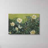 Vincent van Gogh - Wilde Rose Leinwanddruck (Vorderseite)