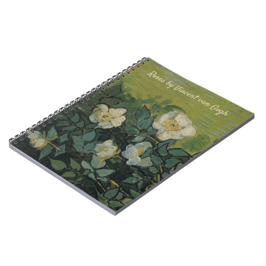 Vincent van Gogh - Wilde Rose Notizblock (Linke Seite)