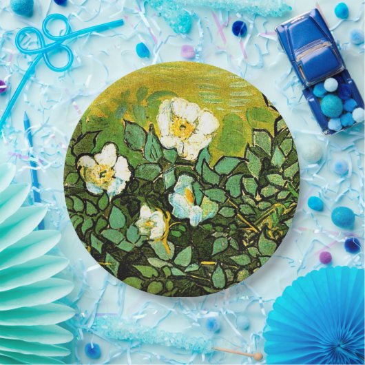 Vincent van Gogh - Wilde Rose, Pappteller (Party)