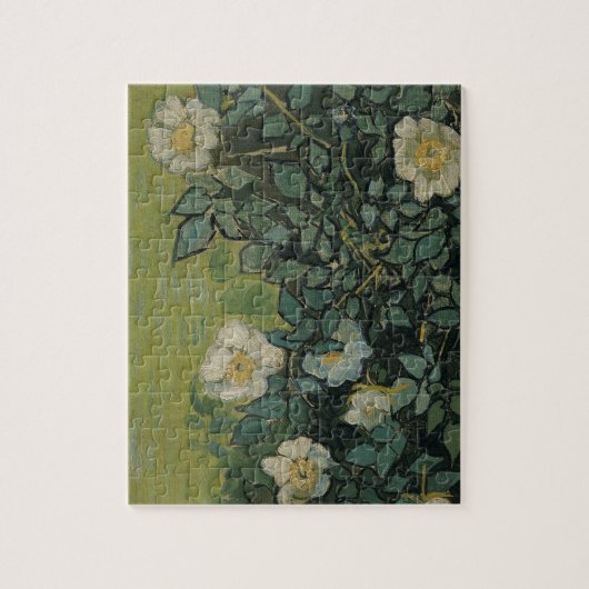 Vincent van Gogh - Wilde Rose Puzzle (Vertikal)