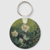 Vincent van Gogh - Wilde Rose Schlüsselanhänger (Vorderseite)