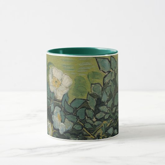 Vincent van Gogh - Wilde Rose Tasse (Zentrum)