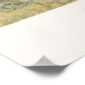 Vincent van Gogh Women Picknick Olive Art Print Poster (Ecke)