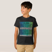 Vincent Van Gogh Words Quotes Manifesto Tygraphy G T-Shirt (Vorne ganz)