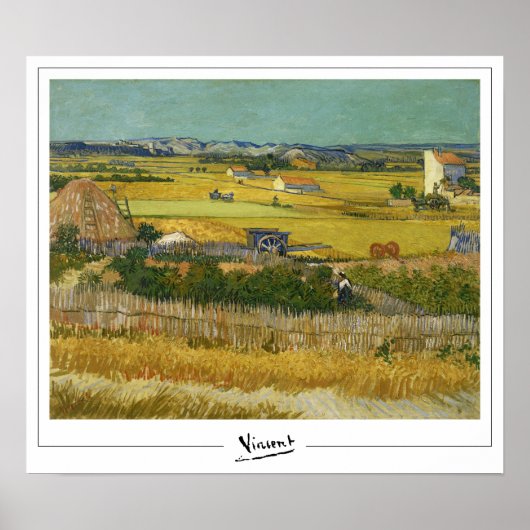 Vincent Van Gogh Zedign Art Poster #12-2 (Vorne)