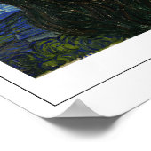 Vincent Van Gogh Zedign Art Poster #17-3 (Ecke)