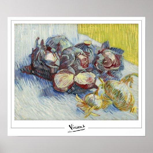 Vincent Van Gogh Zedign Art Poster #18-2 (Vorne)