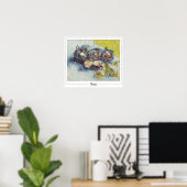 Vincent Van Gogh Zedign Art Poster #18-2 (Heimbüro)