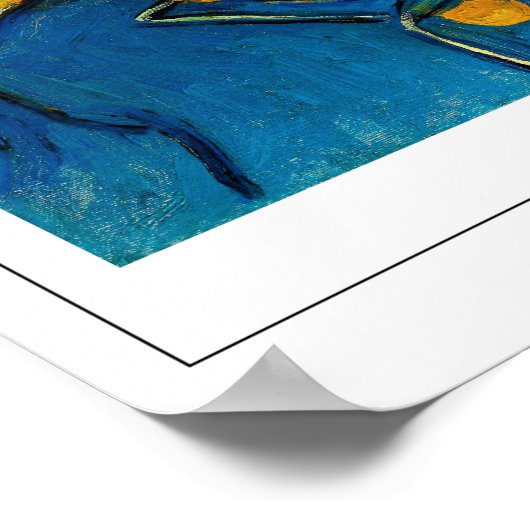 Vincent Van Gogh Zedign Art Poster #1-3 (Ecke)