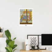 Vincent Van Gogh Zedign Art Poster #2 (Heimbüro)
