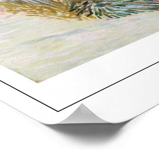 Vincent Van Gogh Zedign Art Poster #21-3 (Ecke)