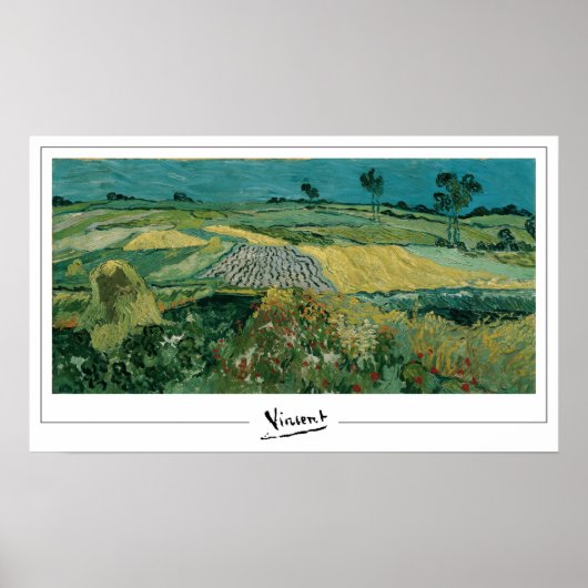Vincent Van Gogh Zedign Art Poster #25-3 (Vorne)