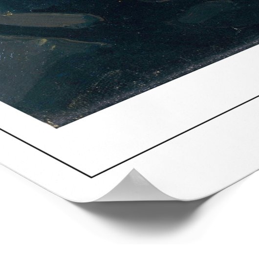 Vincent Van Gogh Zedign Art Poster #29-3 (Ecke)