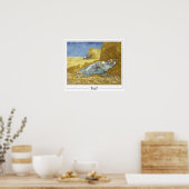 Vincent Van Gogh Zedign Art Poster #38 (Küche)