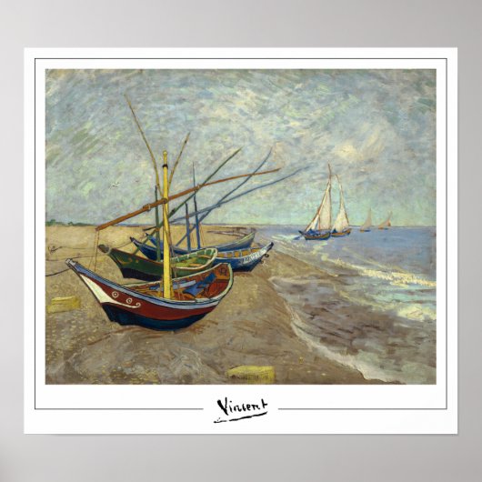 Vincent Van Gogh Zedign Art Poster #38-2 (Vorne)